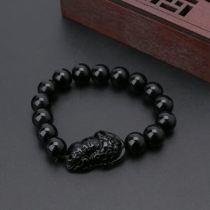 Pulsera de obsidiana